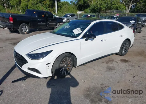 2021 Hyundai Sonata Limited from USA, damaged, VIN KMHL34J26MA154929